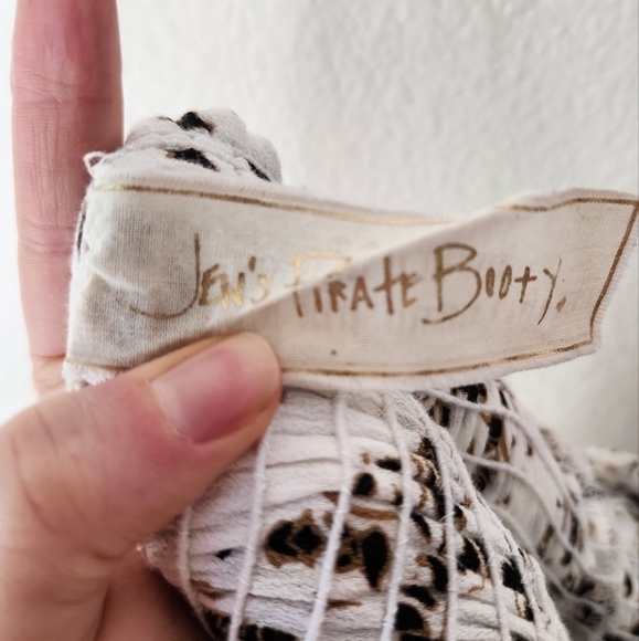 Jen's Pirate Booty Bandana Angel Print Slipper Maxi Dress XS - Picture 6 of 9